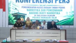 Polres Inhil Ungkap Lima Kasus Narkotika, Musnahkan 337,85 Gram Sabu dan 5.707 Butir Ekstasi