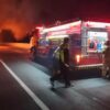 Bus Gunung Harta Terbakar Penumpang Tidur Pulas Sopir Sigap Bertindak