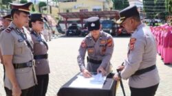 Kapolres Tanggamus Pimpin Sertijab Kabag SDM, Tekankan Profesionalisme