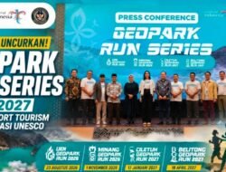 Sukses Minang Geopark Run Menuju Belitong 2027
