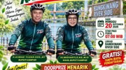 Gowes Silaturahmi Kampar Bersepeda — Bupati & Wabup Ajak Warga Olahraga, Silaturahmi, dan Lestarikan Alam