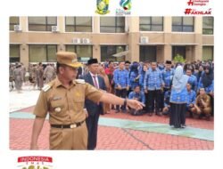 Tekankan Disiplin, Bupati Kampar Absen Langsung di Lapangan, Tidak Apel Potong TPP