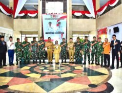 Pamit Setelah Sebulan Penyuluhan Karhutla, Bupati Kampar Ahmad Yuzar Apresiasi Mabes TNI Yang turun Langsung ke Masyarakat. 