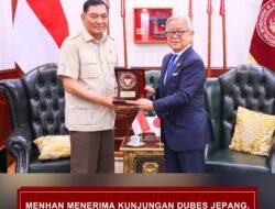 Menhan Sjafrie Terima Dubes Jepang, Bahas Kemitraan Strategis Pertahanan