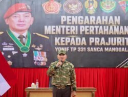 Menhan Sjafrie Tinjau Yonif TP 331/Sanca Manggala: Fondasi Kemampuan Dasar Kunci Kesiapan Pertahanan