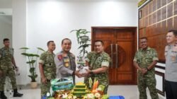Polda Riau Dan kodam XIX Tuanku Tambusai perkuat sinergitas Lewat Aksi Nyata