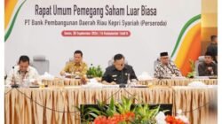 RUPSLB BRK Syariah 2026, Pemkab Kampar Perkuat Sinergi Ekonomi Daerah