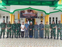 Tim Mabes  TNI Gelar  Penyuluhan Pencegahan  Karhutla  Secara  Religius  Di Kepenghuluan  PUTAT
