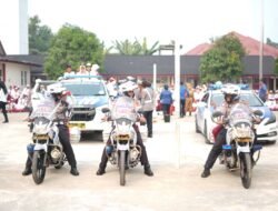 PJU dan Kapolsek Polres Rohul Serentak Turun ke Sekolah, Canangkan Green Policing dan Cegah Karhutla