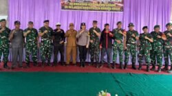 Tim Mabes TNI Sosialisasi Pencegahan dan Penanggulangan Karhutla di Rokan Hulu