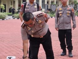 Kapolres Rohil Cek Sarpras Karhutla Baru dari Polda Riau, Pastikan Siap Digunakan