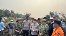 Kapolda Riau dan Pangdam XIX/Tuanku Tambusai Cek Karhutla di Inhu, Tegaskan Penanganan Kolaboratif