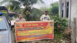 Polsek Jajaran Polres Kuansing Gencarkan Sosialisasi Larangan PETI