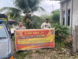 Polsek Jajaran Polres Kuansing Gencarkan Sosialisasi Larangan PETI