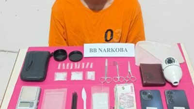 Polsek Kateman Ungkap Kasus Narkotika, Sabu 12,85 Gram Diamankan