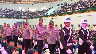 Serdik Sespimti Polri Bekali Mahasiswa UIR Soal Karhutla dan Green Policing