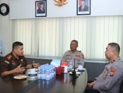 Polres Inhil dan Kejari Perkuat Sinergitas, Komitmen Bersama Jaga Kamtibmas dan Penegakan Hukum