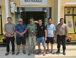 Buron 10 Bulan, Terduga Pelaku Pembunuhan Rohil Dibekuk di Tengah Kebun Sawit Jambi