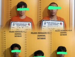 Polsek Kateman Ungkap Kasus Curat, Lima Orang Diamankan dalam Pengembangan Perkara