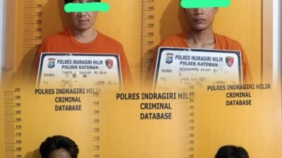 Polsek Kateman Ungkap Kasus Curat, Lima Orang Diamankan dalam Pengembangan Perkara