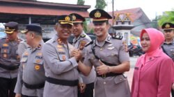 Kapolres Indragiri Hilir AKBP Donny Eko Listianto, S.H., S.I.K., M.H. Pimpin Sertijab Kasat Dan Kapolsek Tekankan Integritas dan Pelayanan kepada Masyarakat