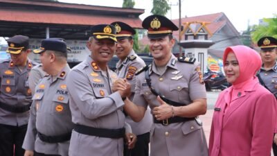 Kapolres Indragiri Hilir AKBP Donny Eko Listianto, S.H., S.I.K., M.H. Pimpin Sertijab Kasat Dan Kapolsek Tekankan Integritas dan Pelayanan kepada Masyarakat