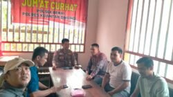 Polsek Jajaran Polres Kuansing Perkuat Komunikasi Kamtibmas melalui Jumat Curhat