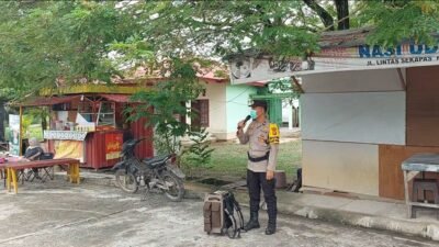 Cegah Karhutla, Polsek Rantau Kopar Sosialisasi Larangan Bakar Lahan Langsung ke Warga   