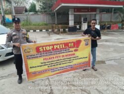 Polres Kuansing Sosialisasikan Larangan PETI di Tiga Kecamatan, Ajak Masyarakat Jaga Lingkungan