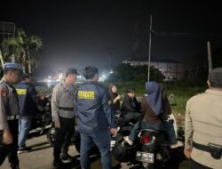 Patroli Keamanan Serentak di Seluruh Rohil, Polres Antisipasi Kejahatan C3 dan Balap Liar