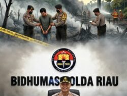 Polda Riau Tangani 55 Kasus Karhutla, 55 Orang Jadi Tersangka
