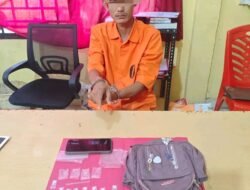 Polsek Tapung Hulu Tangkap Pengedar Narkoba, Sita 10.00 Gram Sabu-sabu 
