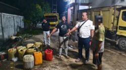 Berkat Informasi Masyarakat, Sat Reskrim Polres Kampar Ungkap Penyimpanan Ilegal Solar Subsidi di Tapung