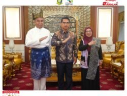 Bupati Karimun Sambut Hangat Kedatangan Bupati Kampar dan Rombongan
