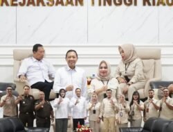 Jalin Kerja Sama Lebih Erat, Kajati Riau Terima Kunjungan Kepala Kanwil Kemenkumham Sumatera Barat–Riau