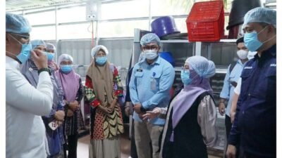 Kawal MBG, Misharti Cek Langsung Dapur MBG di Tapung