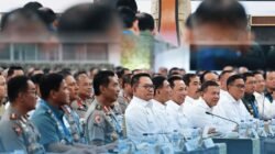 Presiden RI Prabowo Subianto Beri Taklimat 800 Perwira Tinggi TNI-Polri, Dankorbrimob Ikuti Arahan di Istana