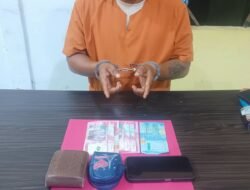 Warga Desa Bandar Picak Ditangkap Polsek XIII Koto Kampar Amankan Sabu-sabu 1.25 Gram