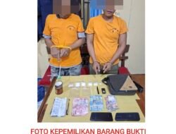 3 Tersangka Peredaran Sabu Diamankan di Gubuk Kebun Sawit, 37,81 Gram Disita   