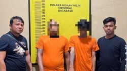Putuskan Rantai Narkoba, Polres Rokan Hilir amankan Sabu 60,81 gram dan dua Pengedar di Jumrah – Rimba Melintang. 
