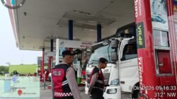 Polres Rokan Hilir Patroli Rutin Pantau Stok BBM di SPBU, Pastikan Pasokan Lancar & Cukup. 