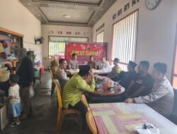 Jumat Curhat, Polsek Jajaran Polres Kuansing Serap Aspirasi dan Perkuat Kamtibmas