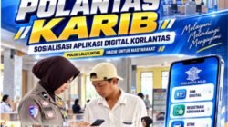 Permudah Urus SIM, Polres Rokan Hilir Sosialisasikan Aplikasi Digital Korlantas Langsung ke Masyarakat   