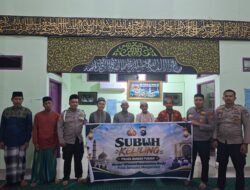 Sebelum Matahari Terbit, Polsek Bangko Pusako Hadir di Masjid: Dengar Langsung Suara hati warga   