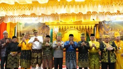 Panglima Besar Hulubalang LAMR Hadiri Pelepasan Komjen Herry Heryawan
