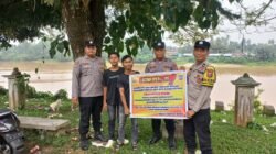 Polsek Jajaran Polres Kuansing Sosialisasikan Larangan PETI kepada Masyarakat