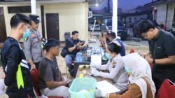 Sisir Daerah Rawan Narkoba, 5 Warga Positif Sabu Diamankan ke Mapolres Rokan Hilir