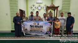 Subuh Keliling di Bangko Permata, Polsek Bangko Pusako: Kami Hadir untuk Mendengar Langsung Warga