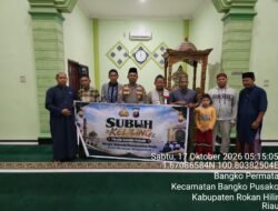 Subuh Keliling di Bangko Permata, Polsek Bangko Pusako: Kami Hadir untuk Mendengar Langsung Warga