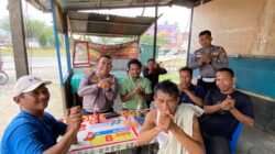 Sambang Pangkalan Becak di Ujung Tanjung, Polisi Hadir dan memdengarkan keluhan dan masukan masyarakat   